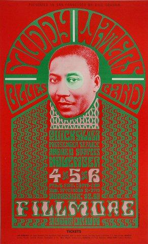 Muddy Waters Blues Band Poster