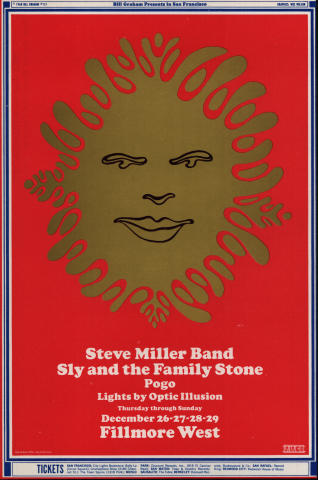 Steve Miller Band Postcard