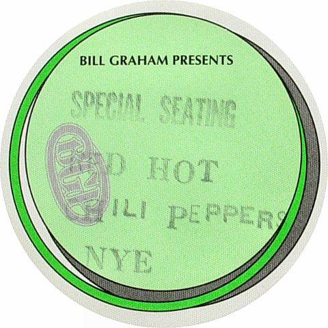 Red Hot Chili Peppers Backstage Pass