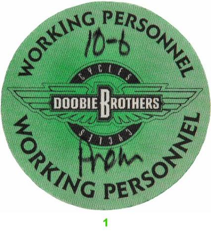 The Doobie Brothers Backstage Pass