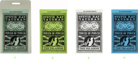 Stevie Ray Vaughan & Double Trouble Laminate