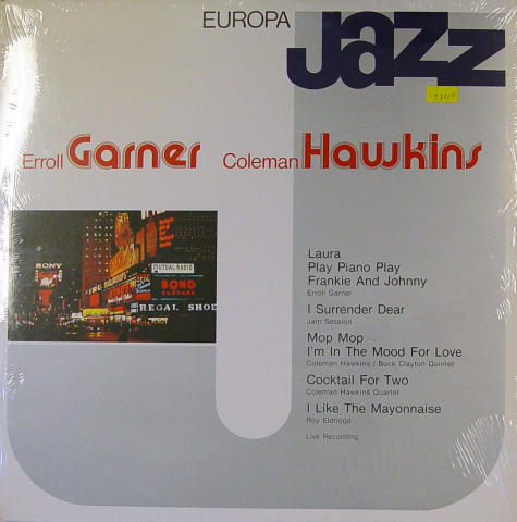Erroll Garner / Coleman Hawkins Vinyl 12"