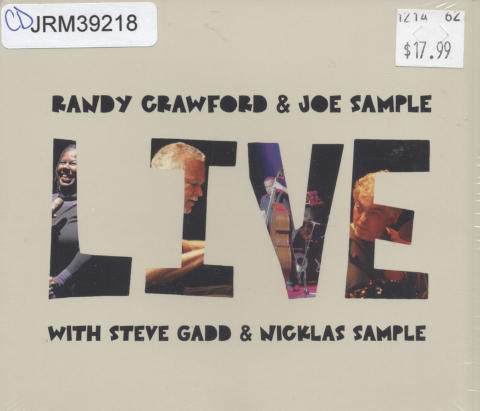 Randy Crawford & Joe Sample Live CD