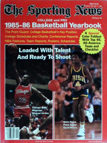Sporting News 1985-86 Basketball Yearbook
