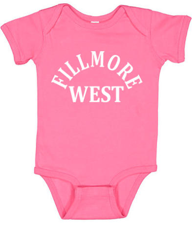 Fillmore West Vintage Tour Infant Onesie
