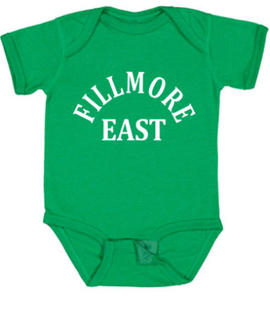 Fillmore East Vintage Tour Infant Onesie