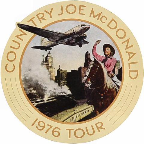 Country Joe McDonald Sticker