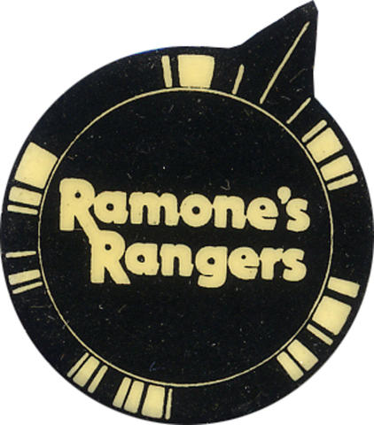 Ramones Rangers Pin