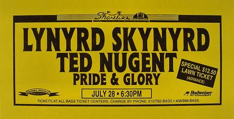 Lynyrd Skynyrd Handbill