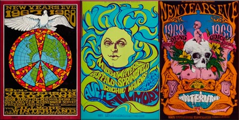 Vintage Concert, Music, Rock & Band Posters